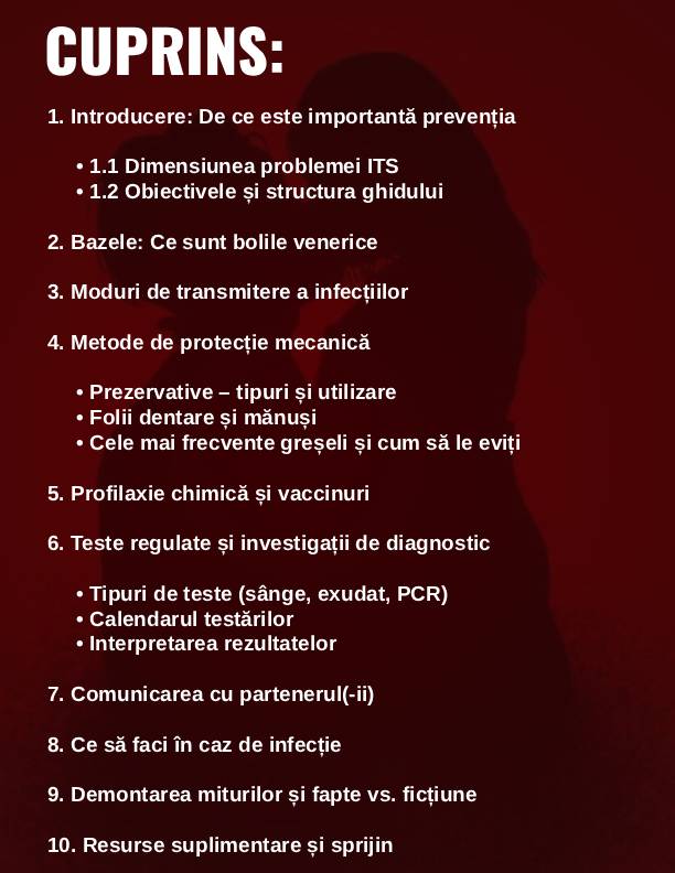 SEX SIGUR: CUM SĂ TE PROTEJEZI DE BOLILE VENERICE